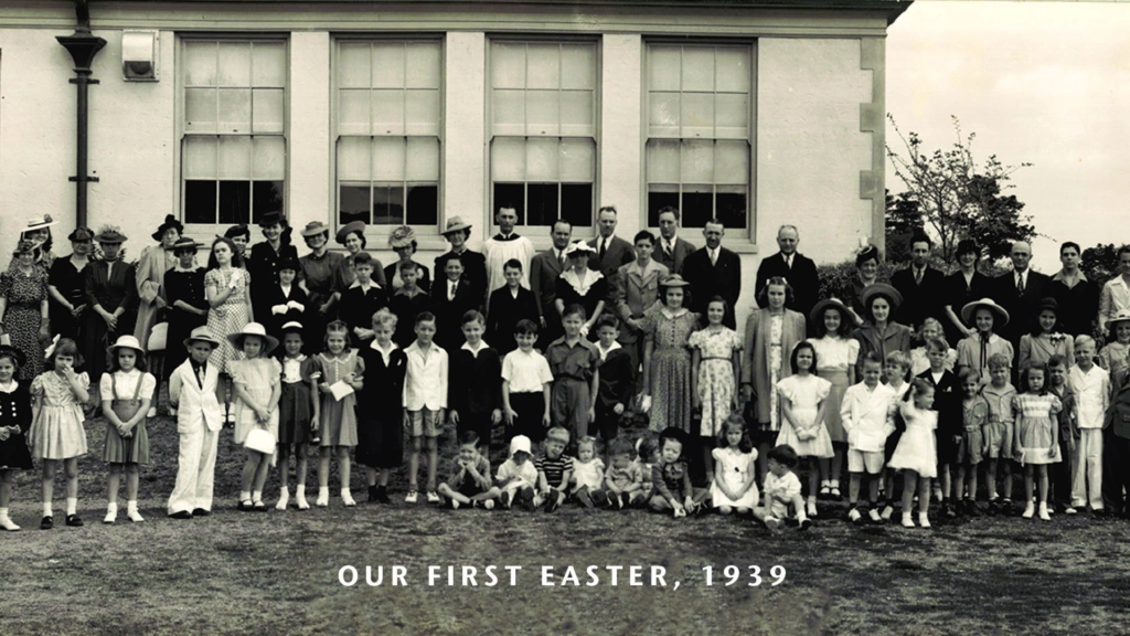 Church Overview First Easter Pano wide
