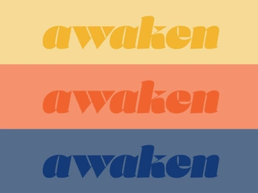 Awaken 26 stacked logo