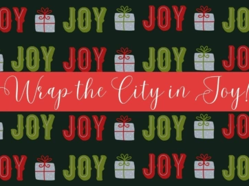 Wrap the City in Joy