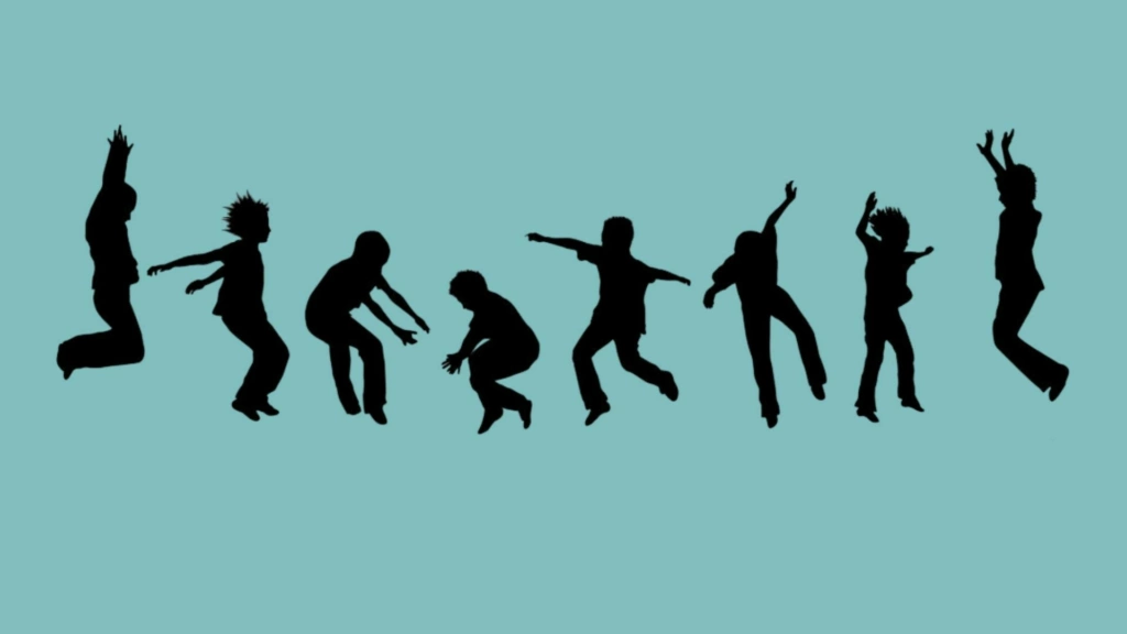 Jump into sunday school children