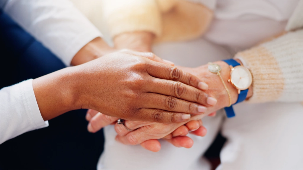 Stephen ministry comforting hands
