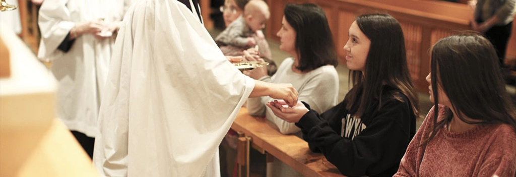 Taking communion