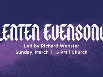 Lent Evensong